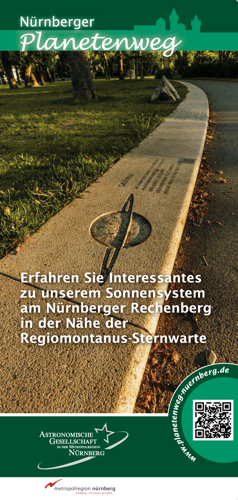 Titel Faltblatt Planetenweg